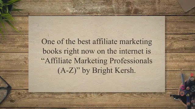 'Video thumbnail for Best Affiliate Marketing Books'