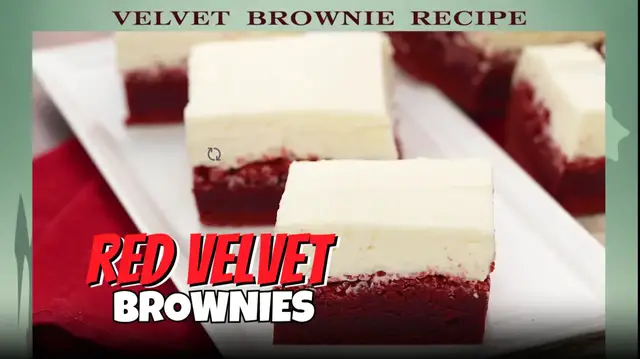 'Video thumbnail for Red Velvet Brownies – Rich, Fudgy & Irresistible'