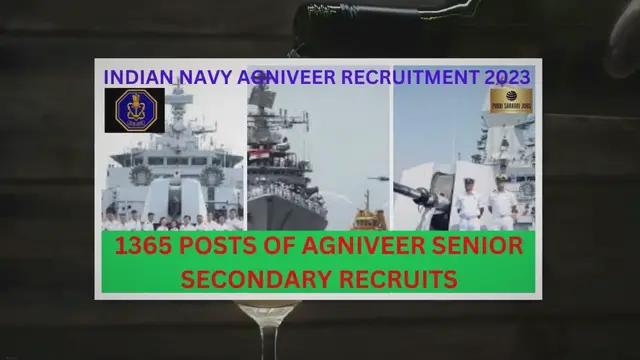 'Video thumbnail for JOIN INDIAN NAVY AGNIVEER (SSR) RECRUITMENT 2023'
