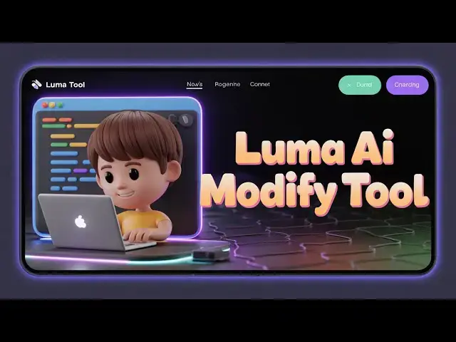 Video thumbnail for Create INSANE Videos With Luma Ai Modify Tool | How-To Tutorial