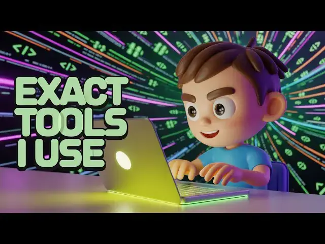 'Video thumbnail for The EXACT Tools I Use to Builds Coding Apps With AI Fast'