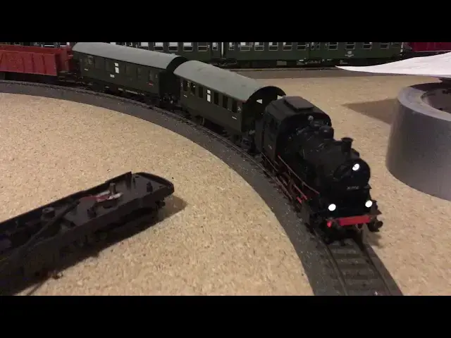 Video thumbnail for Märklin Modellbahnlok, BR 89 005, Spur HO, digitalisert