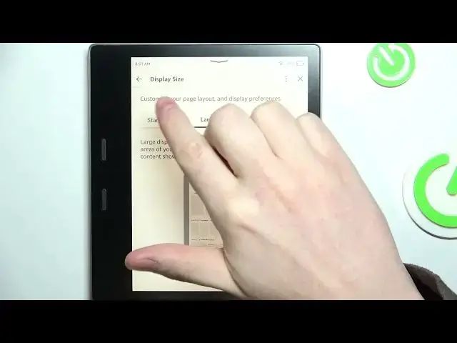 Video thumbnail for How to Display Size on AMAZON Kindle Oasis - Customize Page Layout