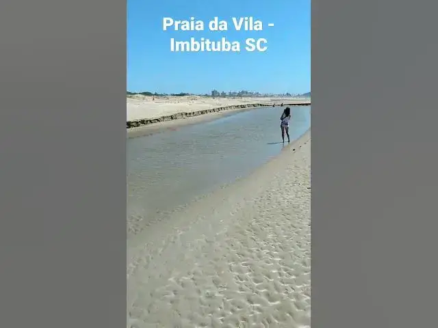 'Video thumbnail for Manhã de sol na Praia da Vila - Imbituba - SC'