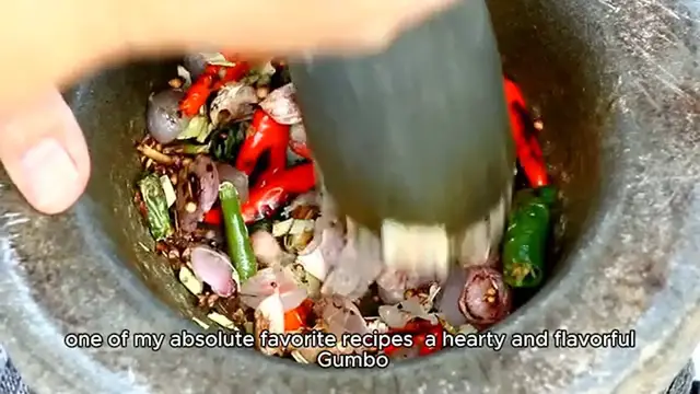 Video thumbnail for Gumbo chicken recipe