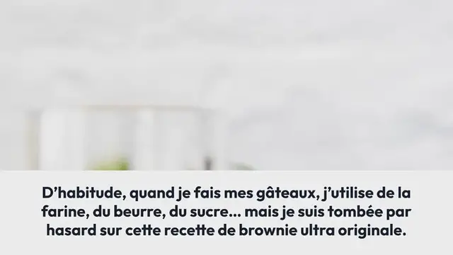 Video thumbnail for Brownie à la patate douce et framboises