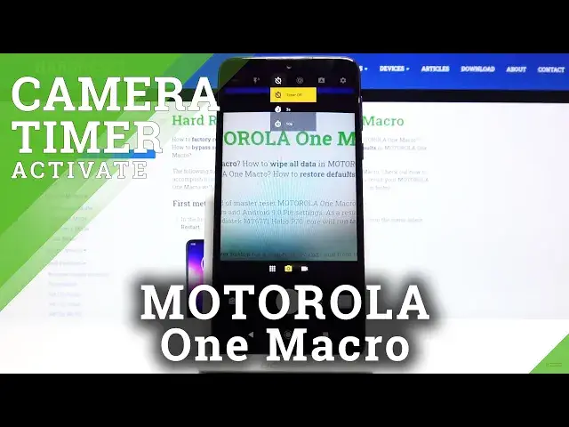 'Video thumbnail for How to Activate Photo Countdown in MOTOROLA One Macro – Camera Timer'