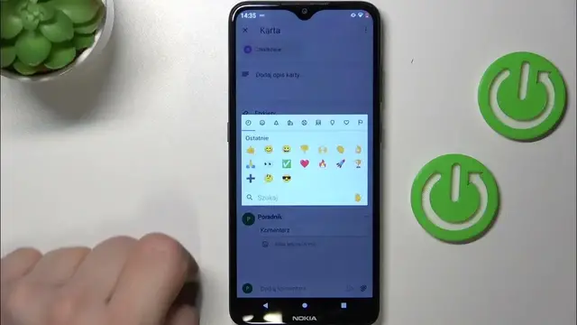 Video thumbnail for Jak dodać emotkę do komentarza w Trello?