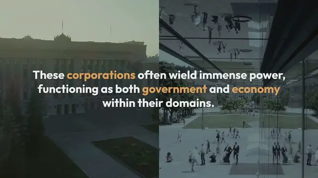 Video thumbnail for Corporations Control Entire Colony
