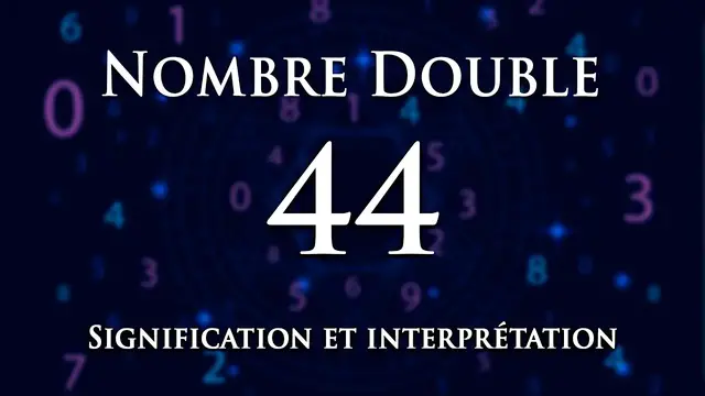Video thumbnail for 🌀 INTERPRÉTATION DU NOMBRE 44 : numérologie et message angélique