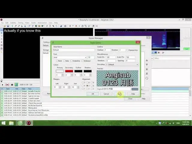Video thumbnail for Hướng dẫn cách làm sub video Karaoke sử dụng Aegisub