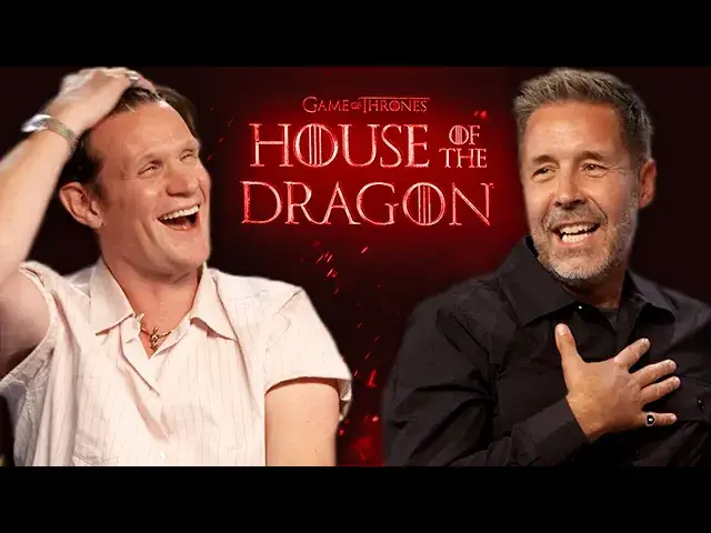 Video thumbnail for "The Dragon Was Like Riding A Bucking Bronco!" ? Matt Smith & Paddy Considine On House Of The Dragon