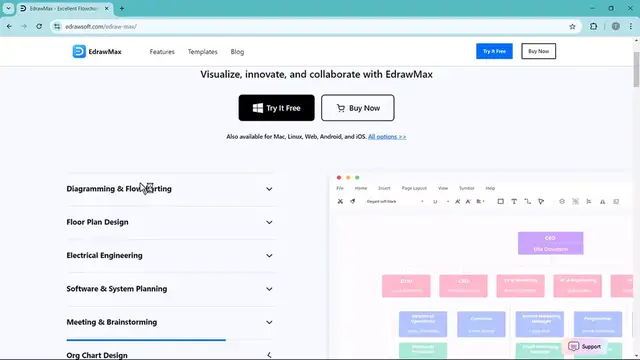 Video thumbnail for EdrawMax - The Best All-in-One Diagram Software