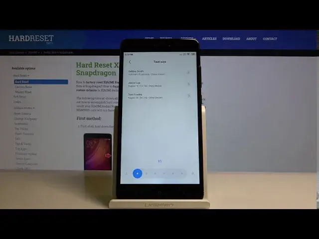 'Video thumbnail for Font Size Option – XIAOMI Redmi Note 4 and System Font Customizing'