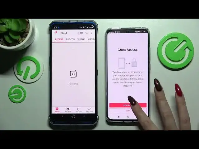 Video thumbnail for How to Transfer Files from an Android Smartphone to XIAOMI 12X // Send Anywhere App
