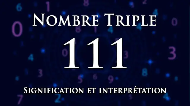 Video thumbnail for 🌀 INTERPRÉTATION DU NOMBRE 111 : numérologie et message angélique