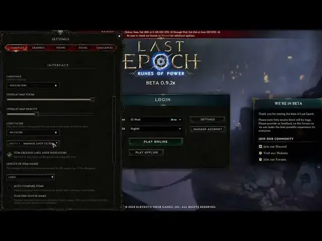 'Video thumbnail for How To Enable & Disable Player Names In Last Epoch'