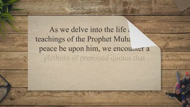 'Video thumbnail for Top 50 Quotes About Muhammad (PBUH) Illuminating the Legacy of the Prophet'
