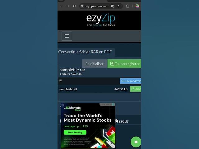 Video thumbnail for 📦 Convertissez Vos Fichiers RAR en PDF  | Aucune Installation Requise