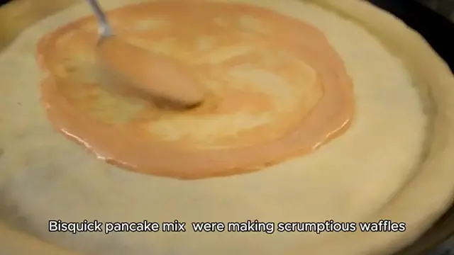 Video thumbnail for Bisquick waffle recipe