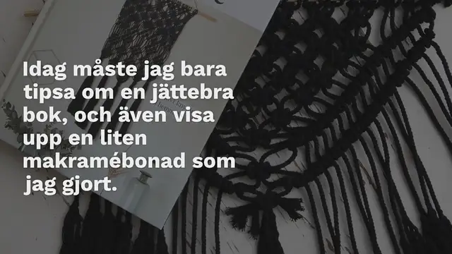 Video thumbnail for Macram_Masterpieces_Book_Recommendation_