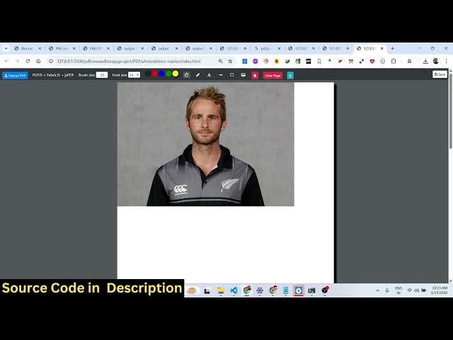 Video thumbnail for Build a Offline PDF Editor & Renderer in Browser Using FabricJS,jsPDF Library in HTML & Javascript
