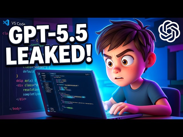 Video thumbnail for OpenAI GPT-5.5 Leaked Super Powerful AI Model! Beats Opus 4.7, Gemini 3.1! Cheap & Fast! (Tested)