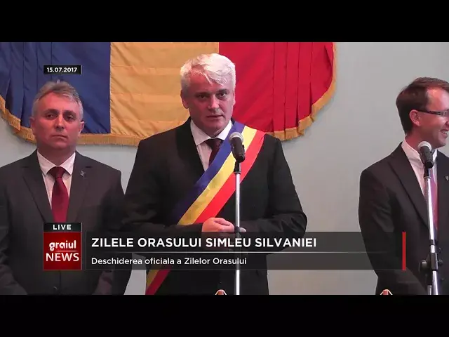 'Video thumbnail for Zilele Simleului- Deschiderea oficiala'
