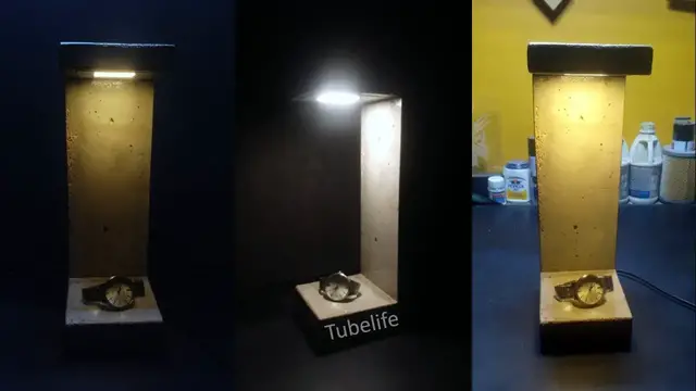 Video thumbnail for Easy To Make Awesome Concrete Lampshade | DIY Concrete Desk Lamp