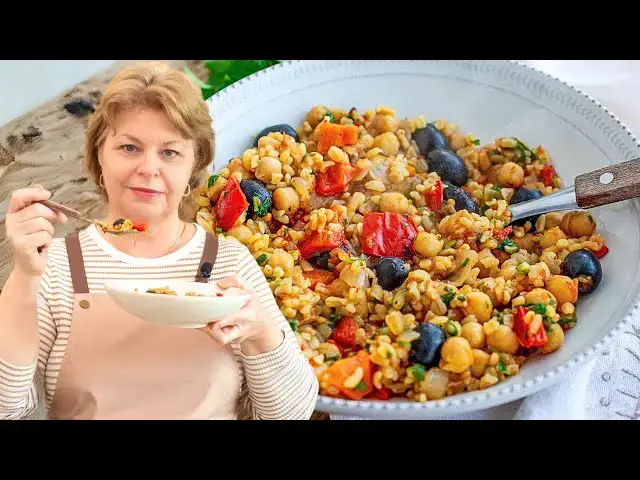 Video thumbnail for Mâncare de NĂUT cu BULGUR și măsline - rețetă DE POST simplă și sănătoasă