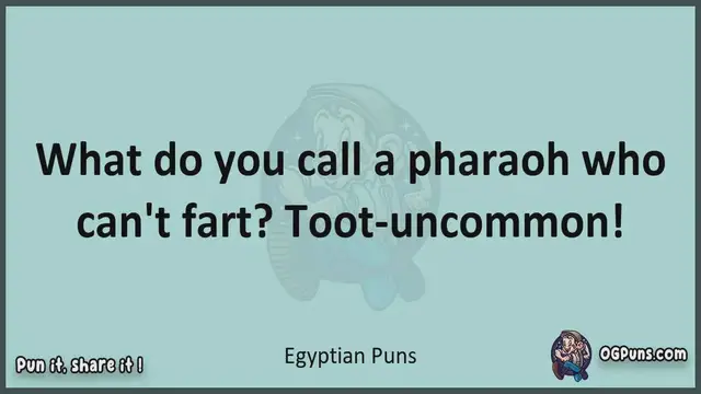 Video thumbnail for Egyptian - Jokes, Puns, Wordplays, and Laughter