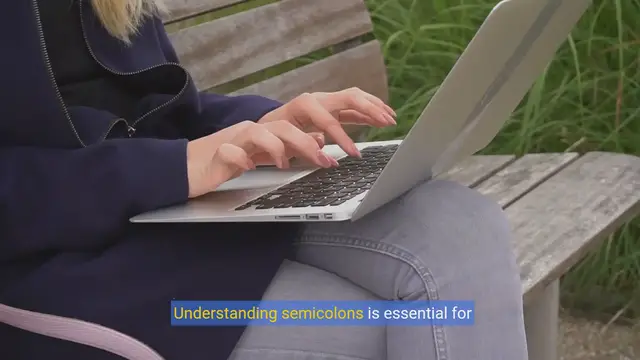 Video thumbnail for Mastering Semicolons: A Guide to Proper Usage