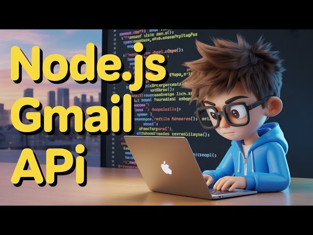 Video thumbnail for Node.js Express Gmail API Example to Send Messages With Image Attachments Using Nodemailer Library