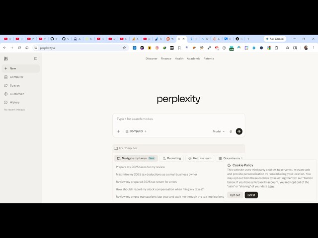 Video thumbnail for Perplexity AI Virtual Computer is INSANE Builds Full Stack Apps From Prompt For FREE Destroys Cursor