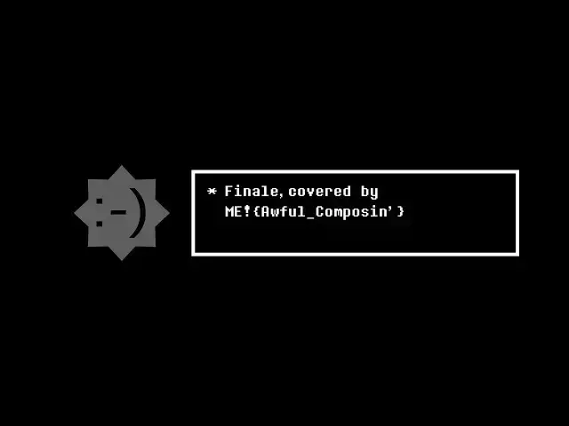 'Video thumbnail for UnderTale Finale [Cover by ME]'