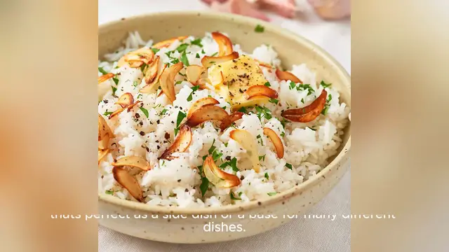 Video thumbnail for rice recipe