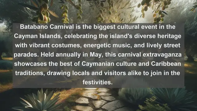 Video thumbnail for Exploring Cayman's Cultural Gems: Top 10 Famous Festivals in the Cayman Islands