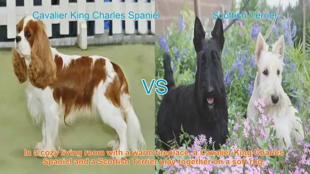 Video thumbnail for Cavalier King Charles Spaniel vs. Scottish Terrier: A Comparison of Beloved Long-Hair Dog Breeds
