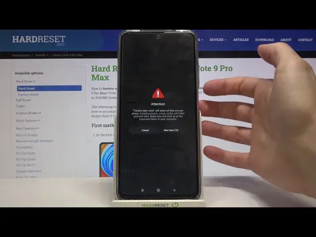 Video thumbnail for How to Hard Reset XIAOMI Redmi Note 9 Pro Max – Factory Reset by Settings