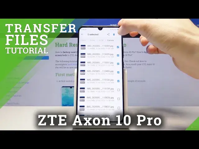 Video thumbnail for How to Transfer Files in ZTE Axon 10 Pro – Move Media