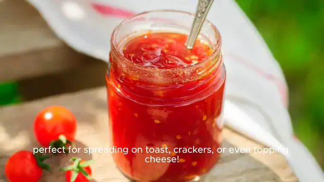 Video thumbnail for Tomato jam recipe