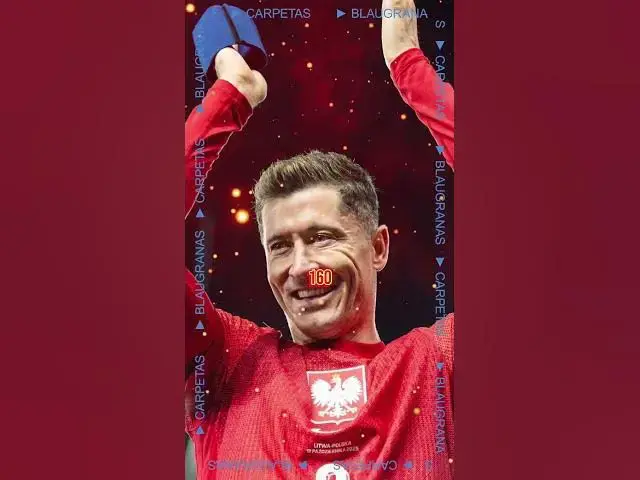 Video thumbnail for LEWANDOWSKI NO DESCANSA Y MARCA CON POLONIA