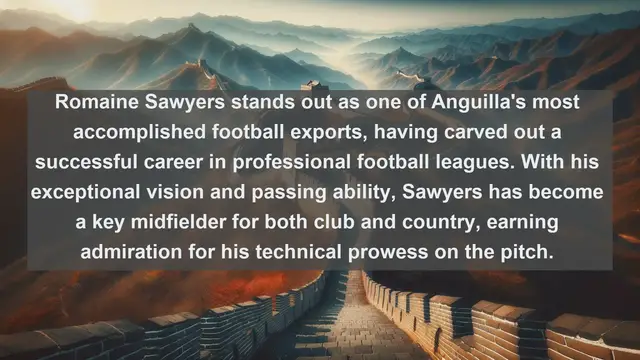 Video thumbnail for Rising Stars: Top 10 Famous Football Players from Anguilla
