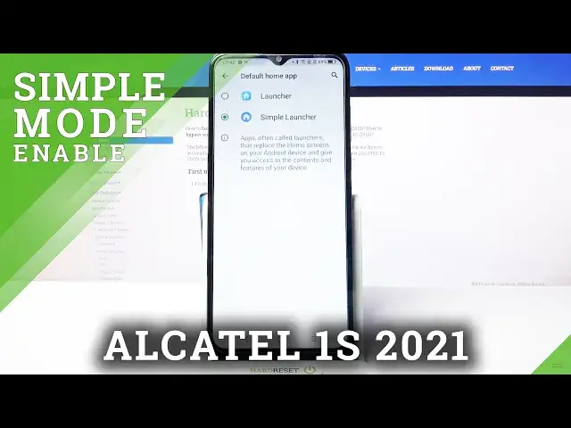 'Video thumbnail for How to Enable Easy Mode on ALCATEL 1S 2021 – Activate Simple Mode'