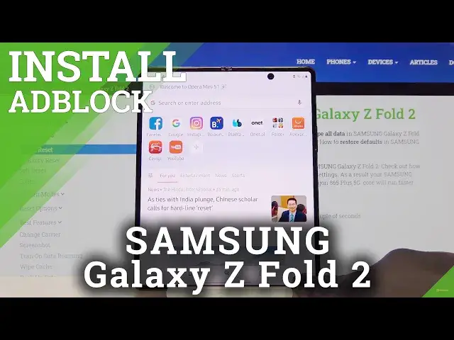 Video thumbnail for AdBlock App on SAMSUNG Galaxy Z Fold 2 - Block Adverts in Browser
