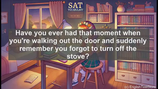 Video thumbnail for 5000 Must Know SAT Vocabulary - Afterthought: Boost Your SAT Vocabulary