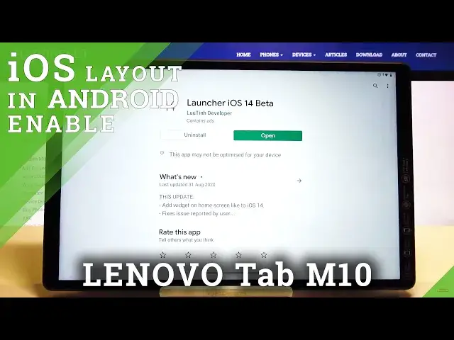 'Video thumbnail for How to Download iOS Launcher on LENOVO Tab M10 – Install Apple Layout'