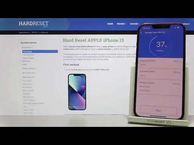 Video thumbnail for Apple iPhone 13 - AnTuTu Storage Speed Test | Write & Read Benchmark