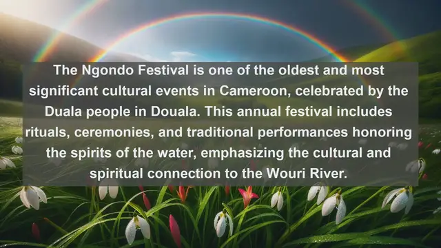 Video thumbnail for Celebrating Cameroon's Cultural Mosaic: Top 10 Famous Festivals