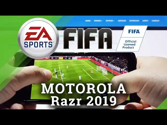'Video thumbnail for Game Test on MOTOROLA Razr 2019 - FIFA Mobile | Check Performance'
